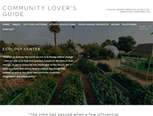 Tablet Screenshot of communityloversguide.org